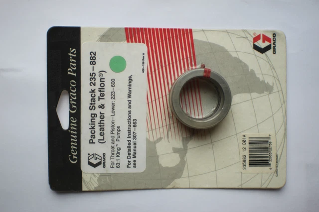 Graco 235-882 Kit Packing Stack for Bulldog Pump 235882 Graco 63:1 King