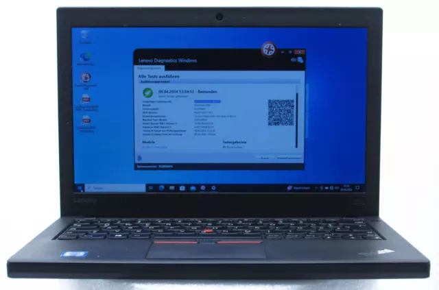 Notebook Lenovo ThinkPad X260 B-WARE 8GB 256-GB-SSD WebCam Bluetooth