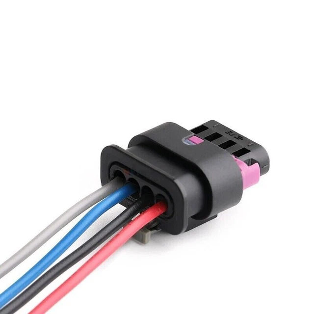 Rammap Sensor Plug MAP SENSOR CONNECTOR Pigtail 4 Pin Connector Plug For Audi VW Seat ...
