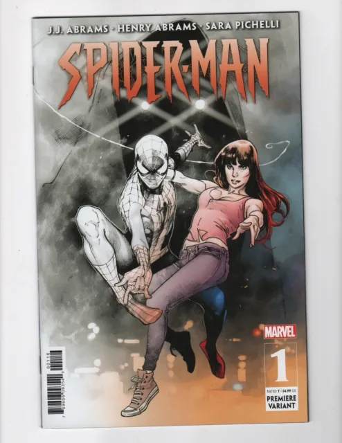 Spider-Man (2019) #1 Premiere Edition Variant  White Pages J.J. Abrams
