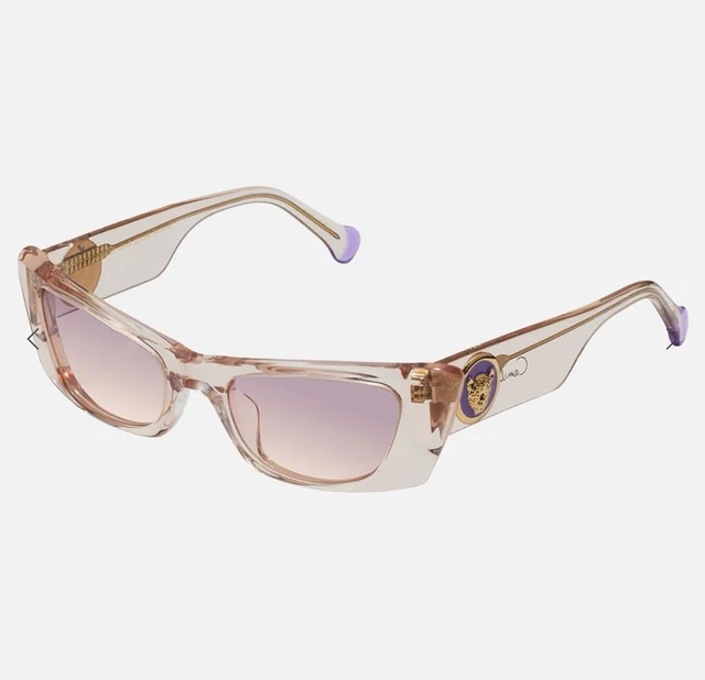 CAMILLA NIGHT SHOWS Sunglasses |Blush, Transparent Pink  display picture 2