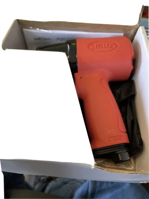 3/8"Drive Sioux 'Force' Pistol Grip Air Impact Wrench 250 ft/lb Torque 10000 RPM