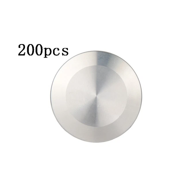 200pcs Blank Flang Blind Flange Cap KF25 Vacuum Fitting 304 Stainless Steel