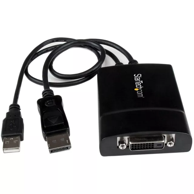 StarTech.com DisplayPort to DVI Dual Link Active Adapter - DisplayPort to DVI-D