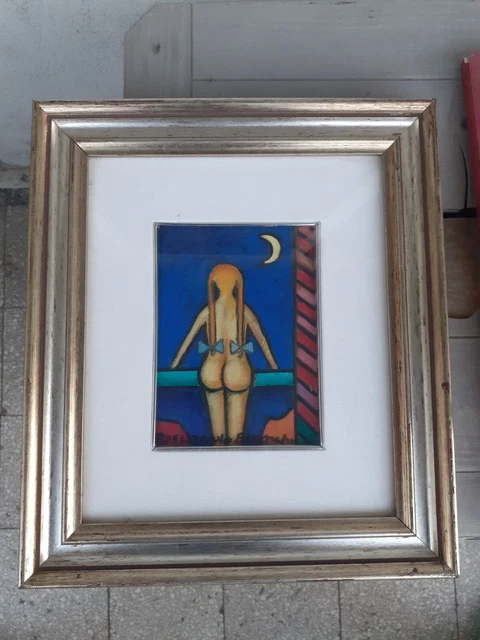 Quadro di Donna di Riccardo Bianchi firmato
