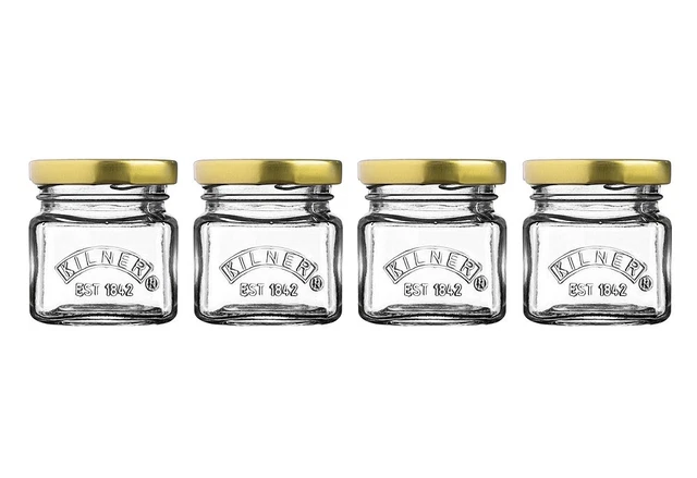 Kilner HAUSRAT Schraubdeckelglas 'Marmeladen Mini'
