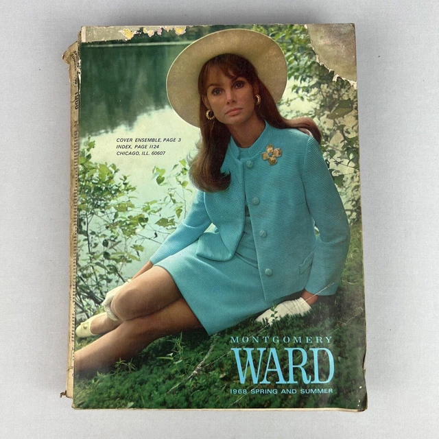 VINTAGE MONTGOMERY WARD Spring Summer 1968 Catalog 1162 Pages Womens