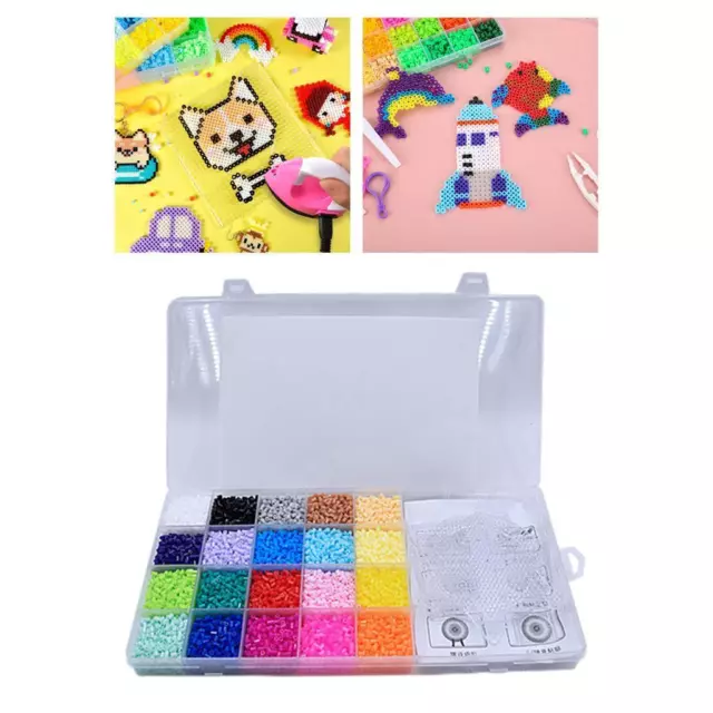 Creative Hama Perles Puzzles Jouets Fuse Beads Craft Kit pour Enfants