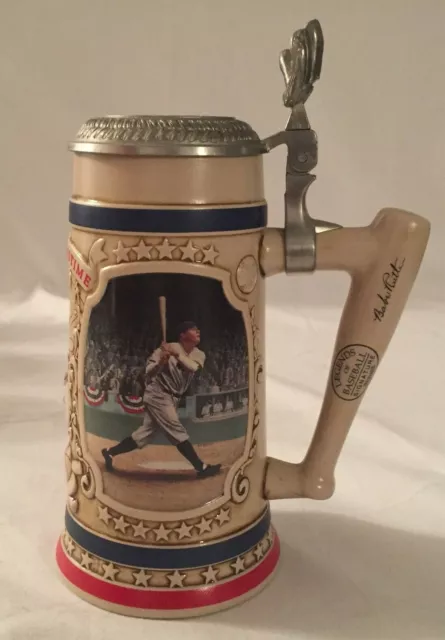 Bradford Museum Legends of Baseball Babe Ruth: The Called Shot Lidded Stein