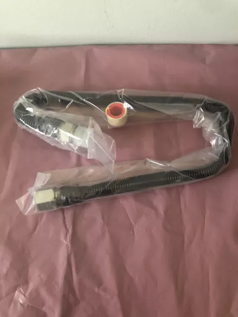 Kit de conector de línea de gas flexible sin silbato Stanbroil 1/2"" Od X 3/8"" Id 24"" - nuevo