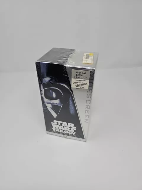 Star Wars Trilogy VHS Special Edition Platinum Widescreen Edition SEALED NEW