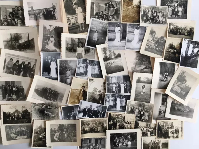 lot 1550 ancienne photo famille annotée portrait scène de vie loisirs 1940-1950 3
