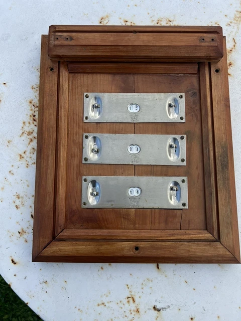 Compteur De Points Billard Ancien – Marqueur Vintage, Fonctionne