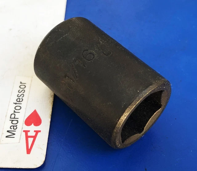 MAC Tools USA 1/2" drive SAE 11/16" Shallow 6-point Impact Socket wrench NEW