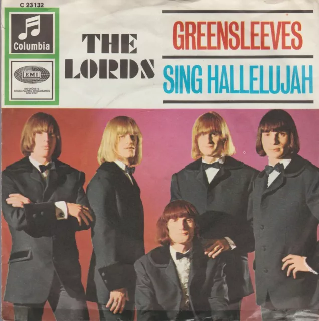 The Lords Greensleeves * Sing Hallelujah 7" 1966 EMI