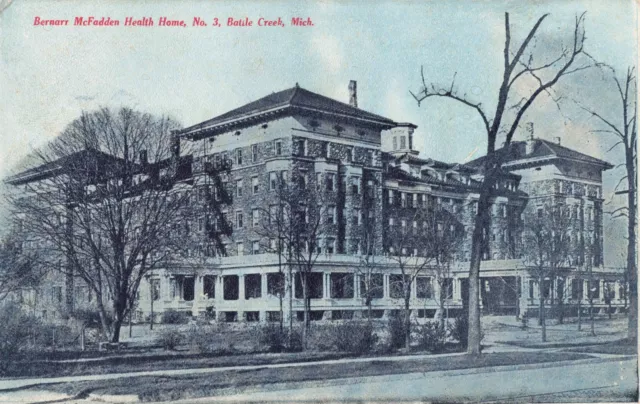 ASYLUM Phelps Medical and Surgical Sanatorium built 1899 POST NOT THE KELLOGG!!!