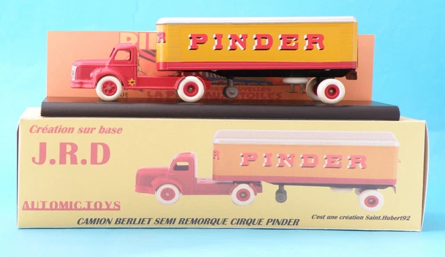 Ancien Camion Berliet GAK & Remorque Antargaz JRD Dinky réf: 132