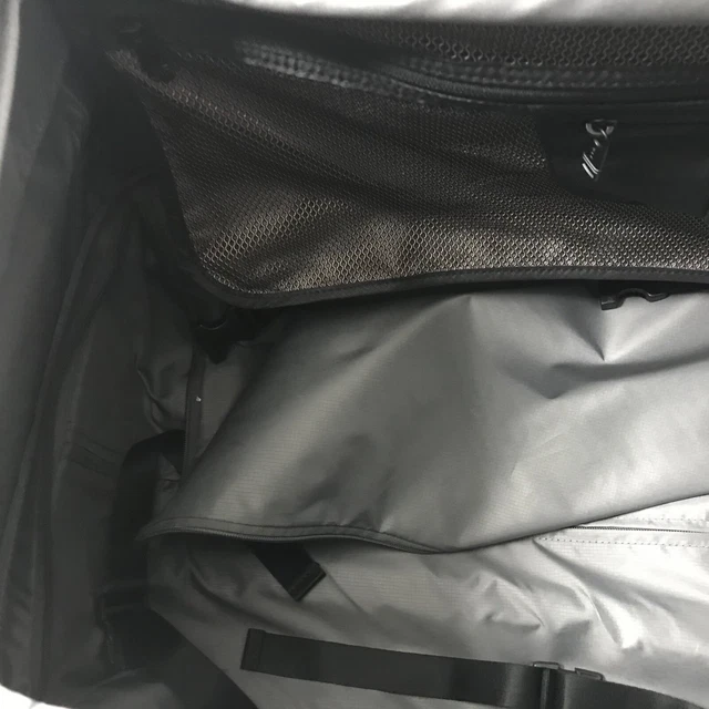 TUMI Alpha 3 Large Split 2-Wheel Duffel Bag Luggage Black Genuine Rolling READ 7