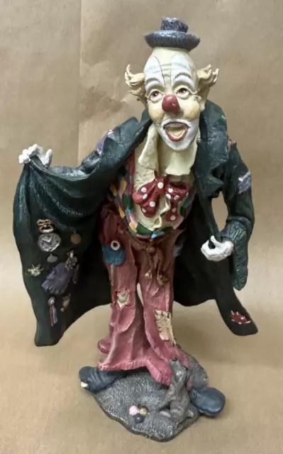 Duncan Royale Collectors Ed History of Clowns American 1986 Clown Figurine LE