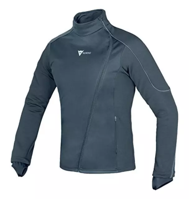 (TG. M) Dainese-D-MANTLE FLEECE WS, Nero/Nero/Antracite, Taglia M - NUOVO