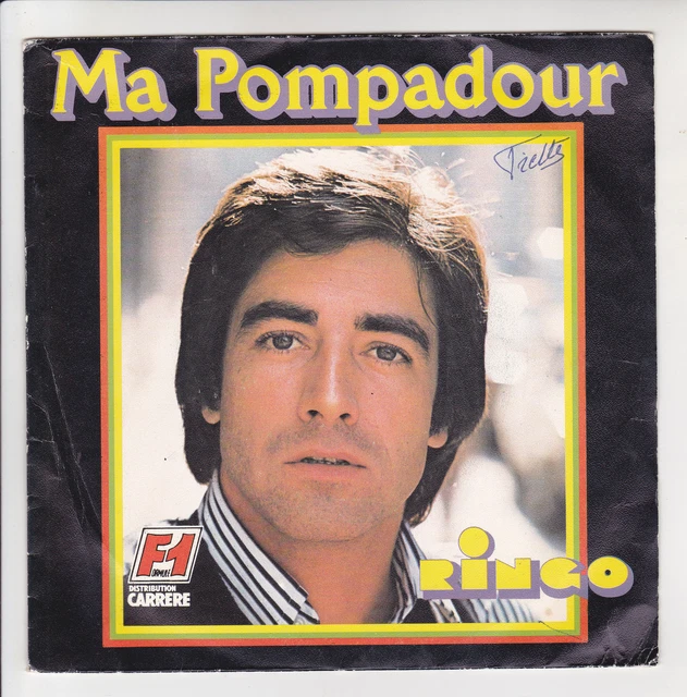 Ringo Vinile 45 Giri Sp Ma Pompadour - Comme Un Pazzo - Carrere F1 49361 F