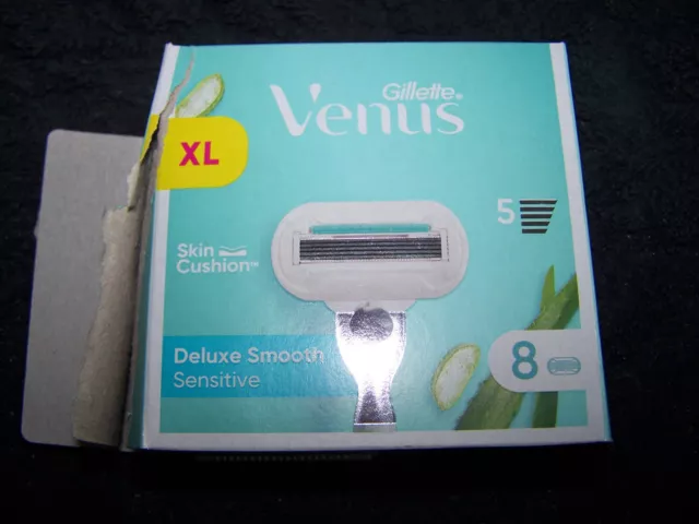Gillette Venus Deluxe Smooth Sensitive Rasierklingen XL-Pack 8 Stück