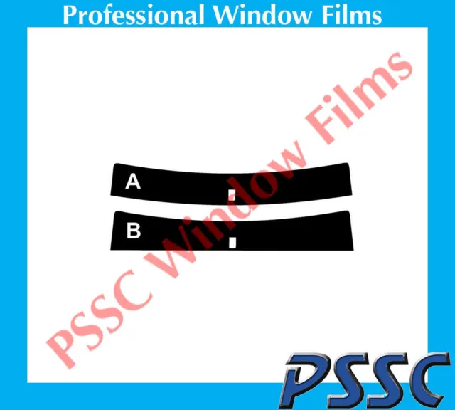 PSSC Pre Cut Sun Strip Car Window Films - Hyundai ix20 5 Door 2010 to 2016