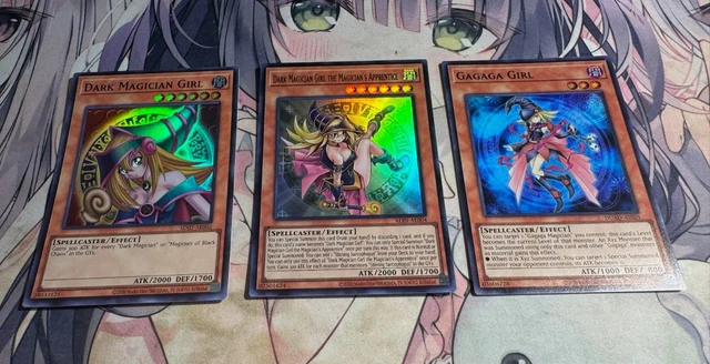 YUGIOH UNCENSORED GAGAGA Dark Magician Girl The Magician's Apprentice Asian  Eng 43.07 - PicClick UK