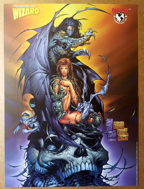 Witchblade Darkness Top Cow Comic Poster by Michael Turner Marc Silvestri