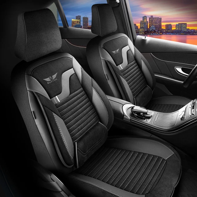 4 Housses De Clé Voiture En Cuir Synthétique - Porte-clés Protecteur Anti-Perte