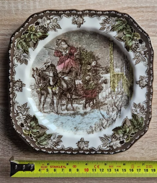 Johnson Brothers Friendly Village Side Plate - Christmas