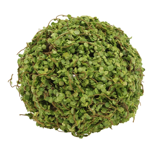 Hierba artificial verde artificial bolas decorativas boda adorno colgante