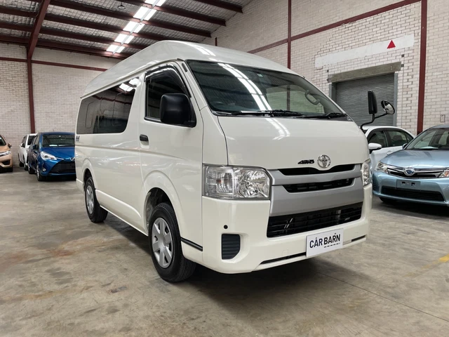 2015 Toyota HiAce High Roof LWB 4WD Diesel Auto, 5-Year Warranty!