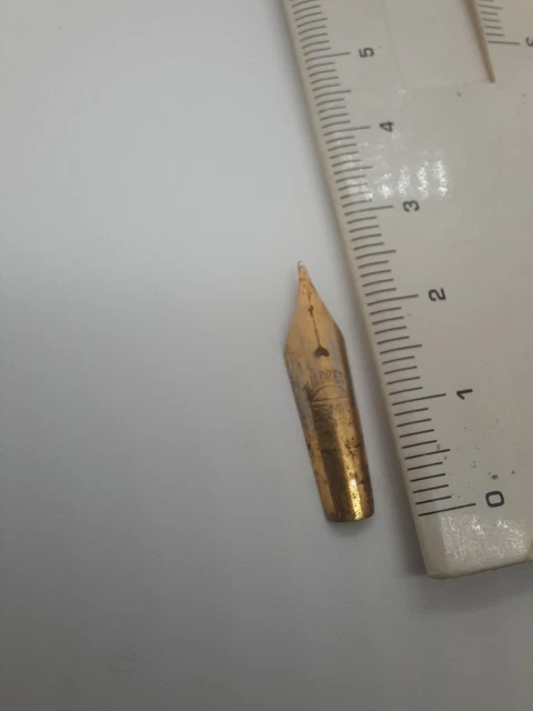 Pelikan Ricambio Pennino, 14 Kt. 585 Oro, rodiato, pennino EF, M400