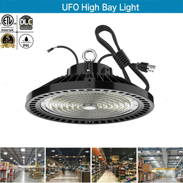 240W UFO LED High Bay Light Shop Factory Warehouse Industrial GYM Garage Light