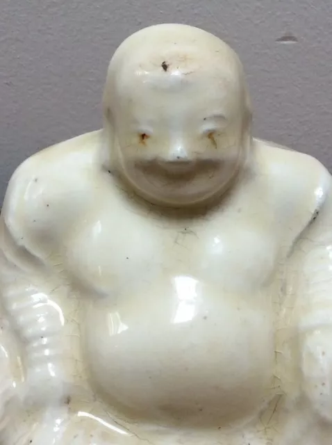 18Th Century Chinese Dehua Blanc De Chine Laughing Buddha "Budai" 2