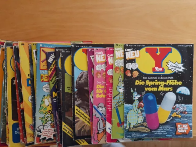 59 Yps Comic Hefte ohne Gimmick mit Bastelseiten