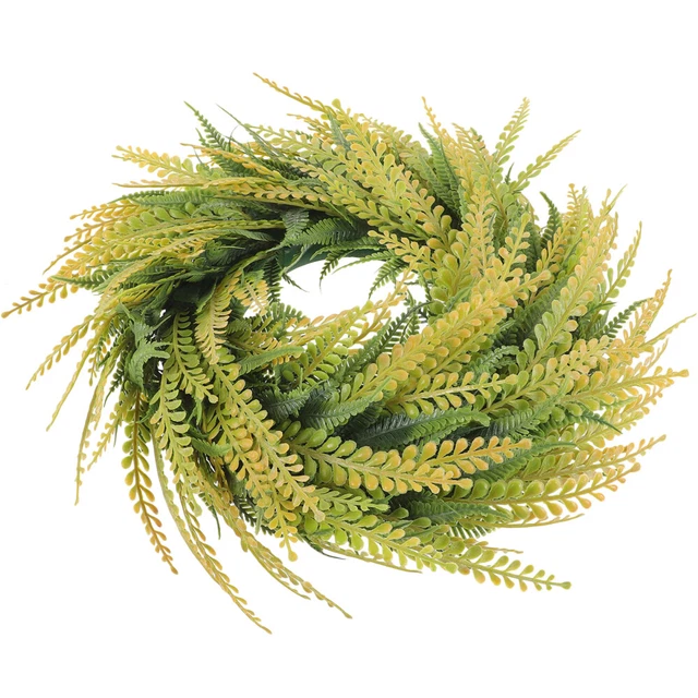 Front Door Xmas Wreath Christmas Party Hanging Wreath Scene Layout Prop
