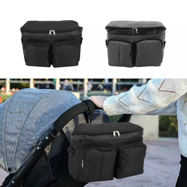 Baby Diaper Nappy Changing Mummy Bag Organiser Stroller Pushchair Pram Holder