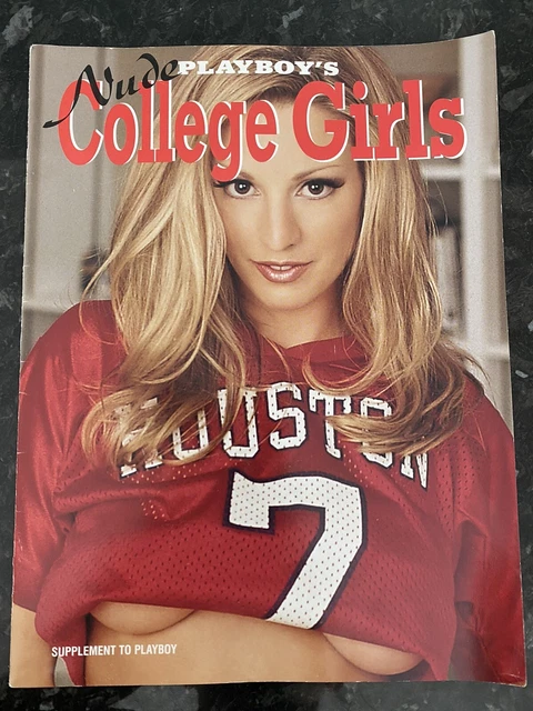 PLAYBOY USA NUDE College Mädchen Magazin Beilage 2001 ** Neuwertig ...