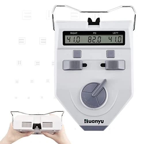 Huanyu Digital Pupilometer 45-82mm PD Meter Pupil Distance Meter 0.1-0.5mm Ac...