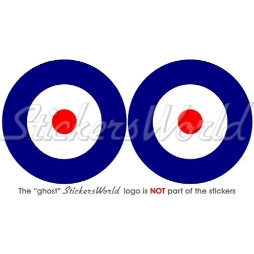 RAF British Royal Air Force Type A2 Aircraft Roundels 2 (50mm) Vinyl RAF British Royal Air Force Type A2 Aircraft Roundels 2 (50mm) Vinyl