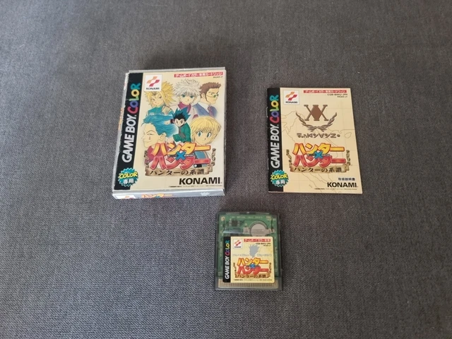 Hunter X Hunter Kindan No Hihou CIB ⚔️Game Boy JPN 👉RARITÄT (Gebraucht