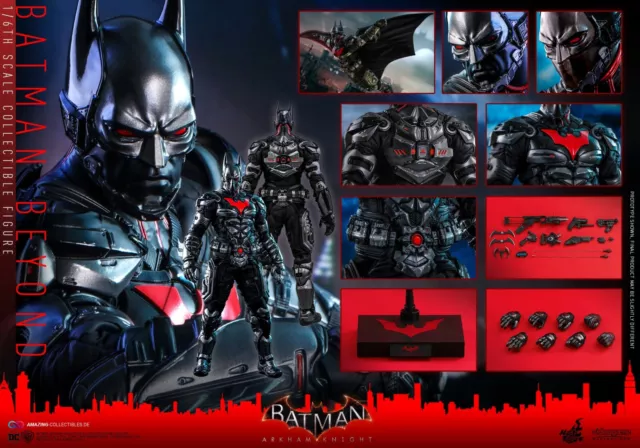 Hot Toys VGM39 Arkham Knight Batman Beyond nuovo sigillato