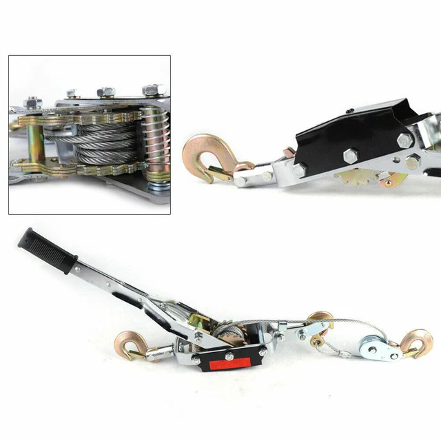 5 Ton Dual Gear Power Puller Cable puller Heavy Duty Hand Power Cable Puller
