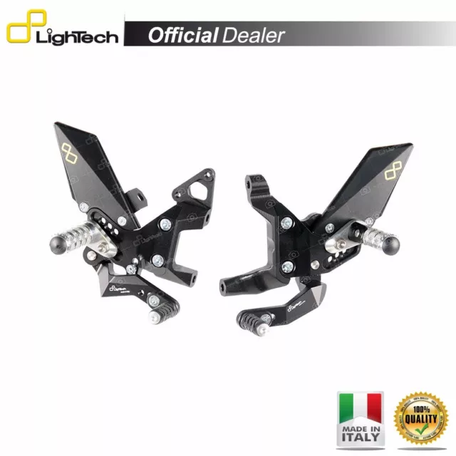 LIGHTECH FTRDU010 Trittbretter Verstellbar Ducati 899 Panigale 2014-2015