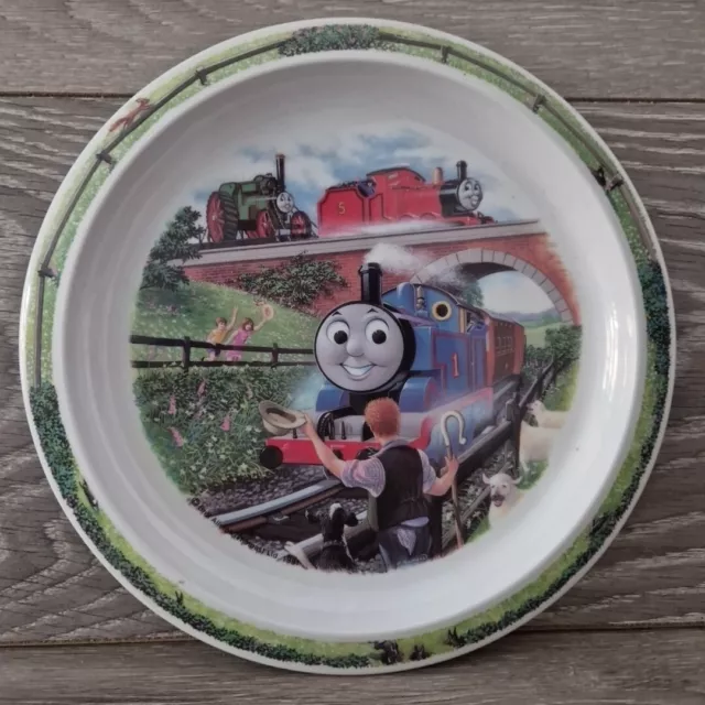 Vintage 1991 Thomas The Tank Melamine Plate Spear Mark Collectable