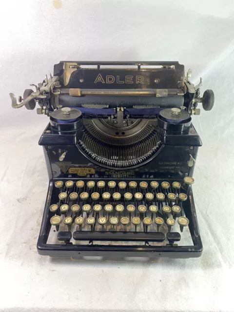 1932 VINTAGE ADLER Standard Typewriter Typewriter
