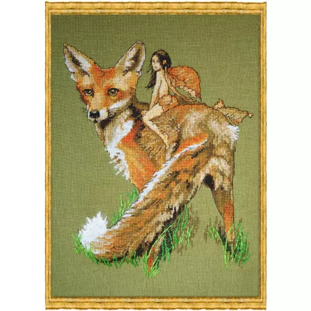 Nimue Cross Stitch counted Chart "Fox, The Red", 108G