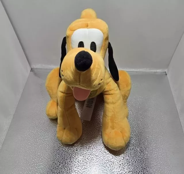 Disney Parks 50th Anniversary Pluto Plush Toy 11-Inch Walt Disney World 2021!